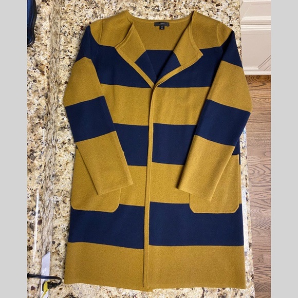 J Crew Juliette Sweater Blazer in Rugby Stripe - Picture 4 of 10